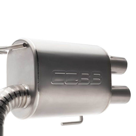 COBB Titanium Cat Back Exhaust Burnt Ti Tips (516160) | Subaru WRX 2022-2025