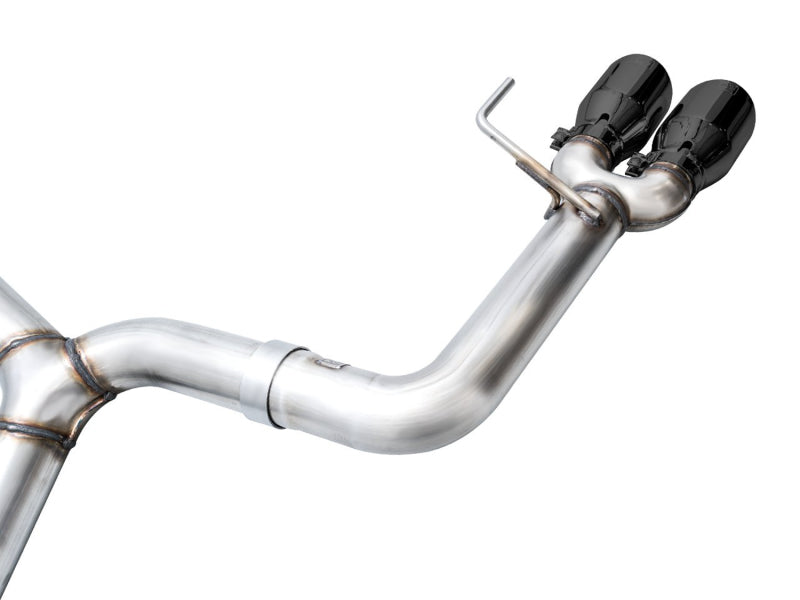 AWE Track Edition Cat Back Exhaust Diamond Black Tips Subaru 2022-2024 WRX | 3020-43979