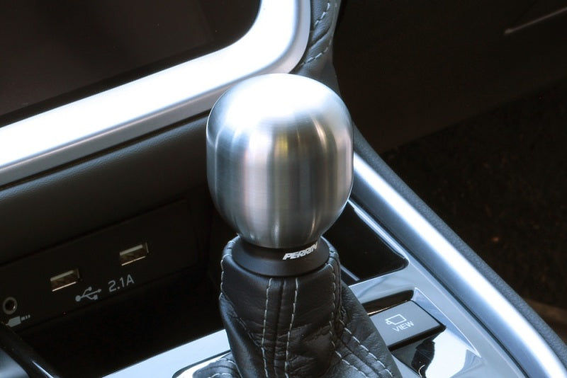 Perrin Weighted Barrell Brushed Stainless Steel Shift Knob CVT Transmission (PSP-INR-141-2) | Subaru WRX 2022-2025 / Outback XT 2020-2025 / Legacy XT 2020-2025 / Outback Wilderness 2022-2025