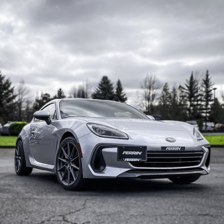 Perrin License Plate Delete Reversible Black (PSP-BDY-115BK) | Subaru WRX 2006-2017 / STI 2006-2017 / BRZ 2022-2025 / GR86 2022-2025