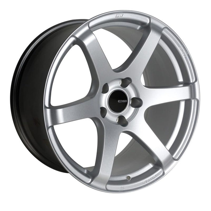 Enkei T6S 18x8.5 5x114.3 35mm Offset 72.6mm Bore Matte Silver Wheel | 485-885-6535SP