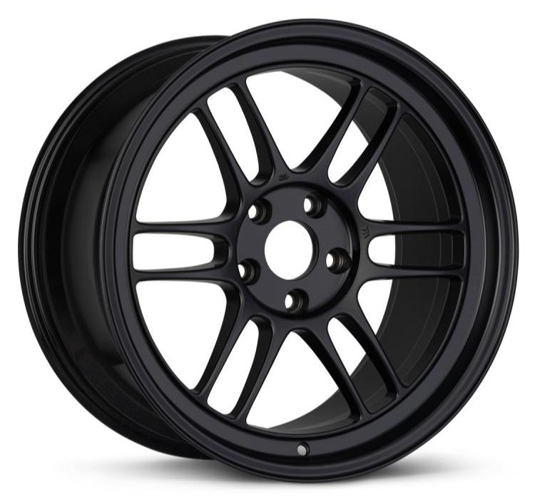 Enkei RPF1 18x9.5 5x114.3 38mm Offset 73mm Bore Matte Black Wheel | 3798956538BK