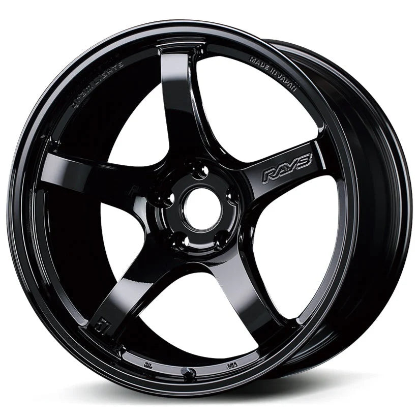 Gram Lights 57CR 18x10.5 5x114.3 22mm Offset Gloss Black Wheel | WGCRAC22EGX