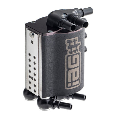 IAG Air Oil Separator AOS Black (IAG-ENG-7186BK) | Subaru WRX 2008-2014 / STI 2008-2021 / Forester XT 2009-2013 / Legacy GT 2005-2009 / Outback XT 2005-2009