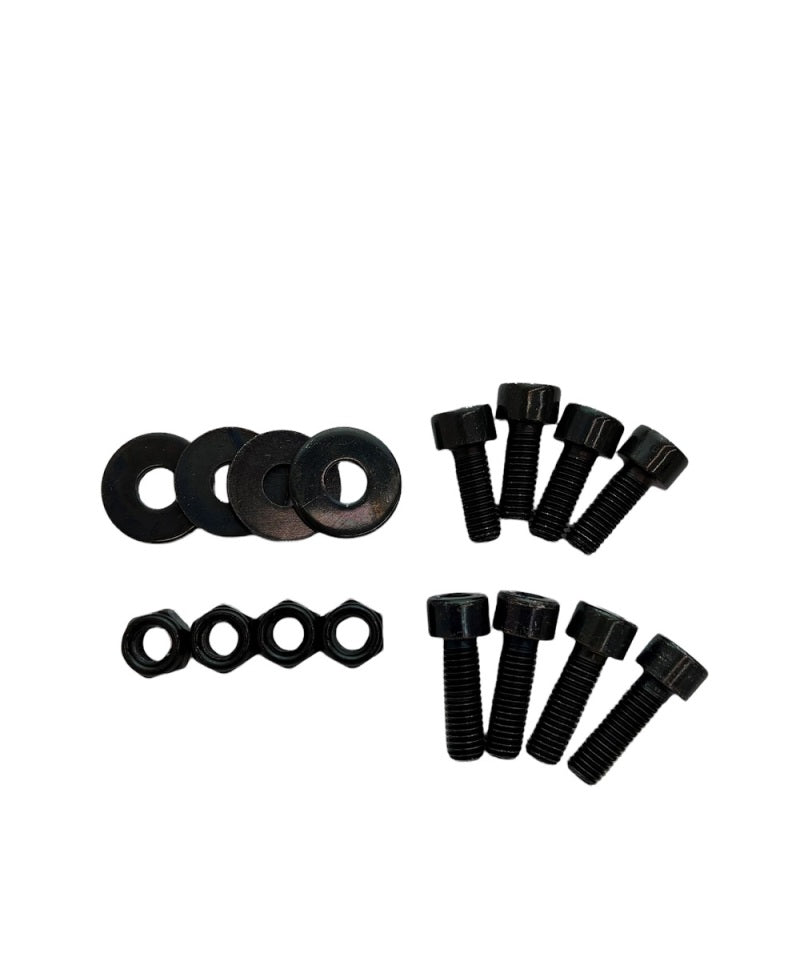 Sparco Seat Hardware Spacer Kit Bottom Mount Black Zinc | 50001ZN