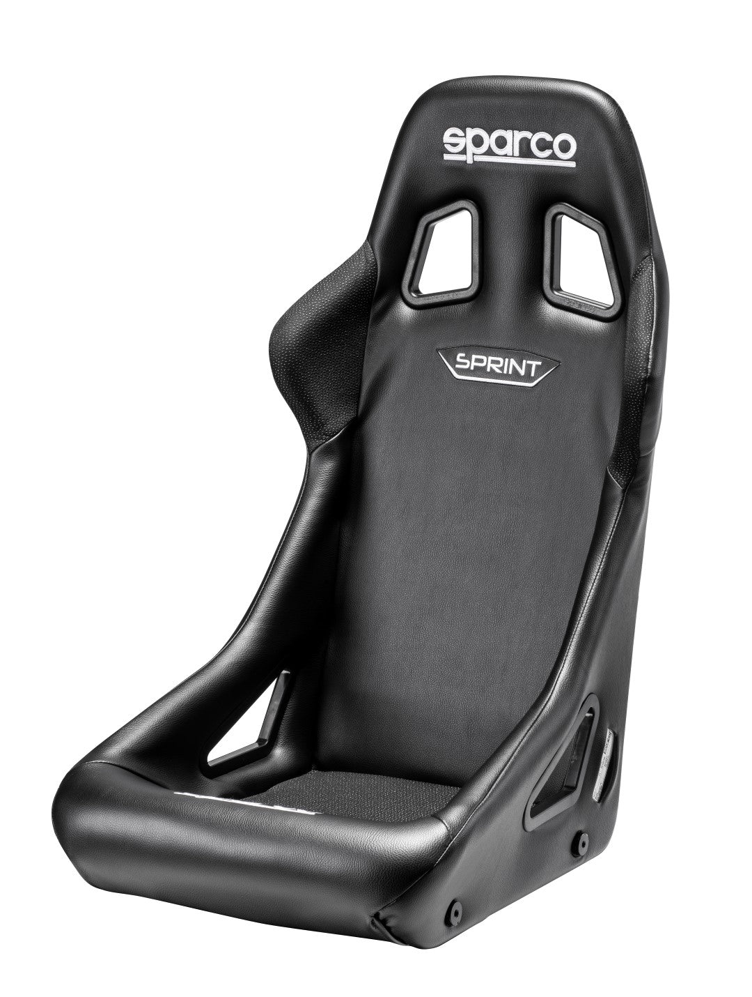 Sparco Seat SPRINT Competition Black Vinyl Fixed Back | 008235NRSKY