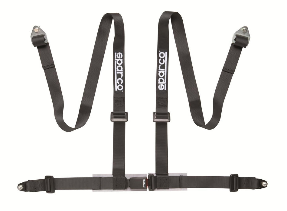 Sparco Seat Belt Harness 4PT 2" Bolt-In Street Black Universal