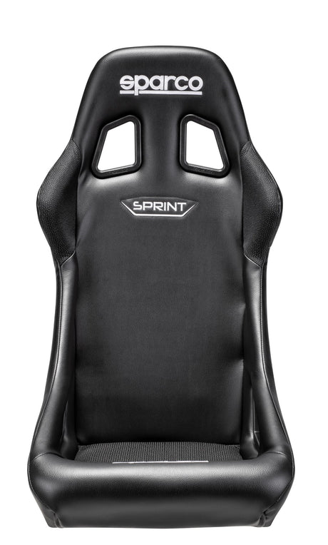 Sparco Seat SPRINT Competition Black Vinyl Fixed Back | 008235NRSKY