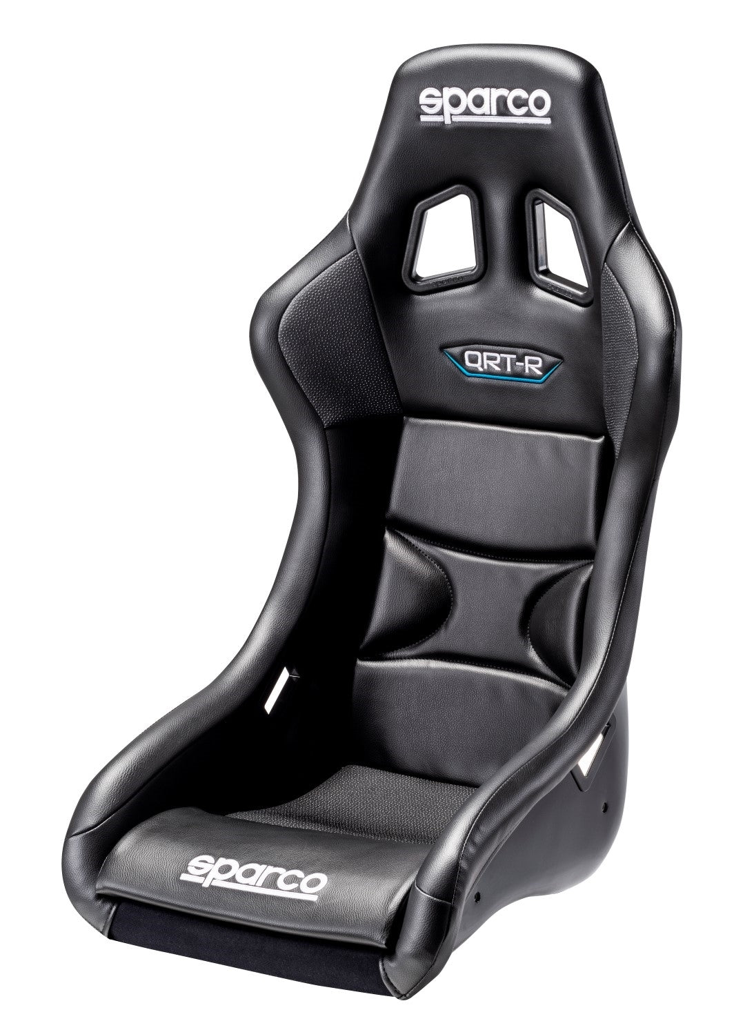 Sparco Seat QRT-R Competition Black Vinyl Fixed Back | 008012RNRSKY