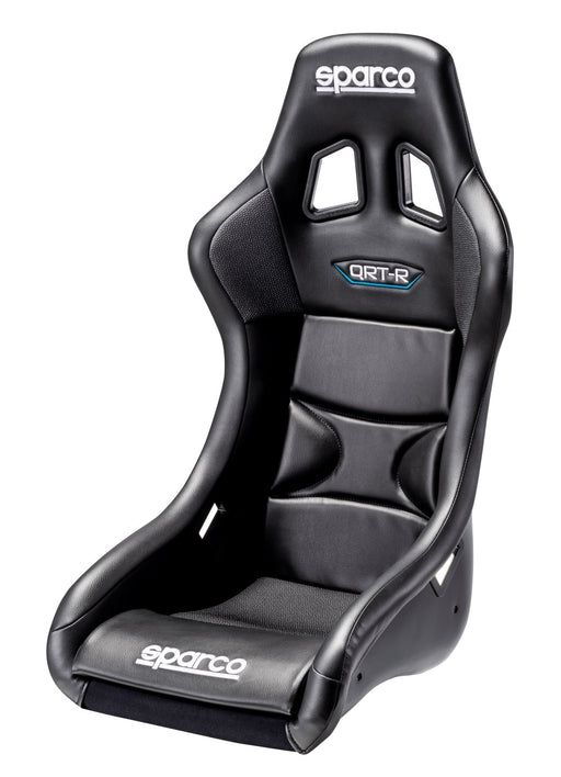 Sparco Seat QRT-R Competition Black Vinyl Fixed Back Universal