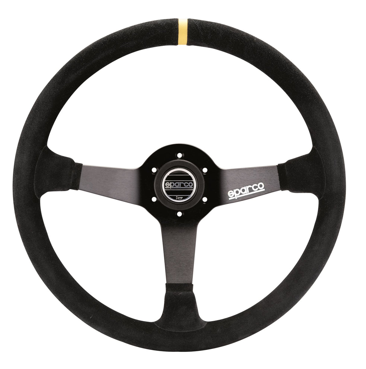 Sparco 380mm Steering Wheel R 368 Competition Black w/ Suede | 015R368MSN