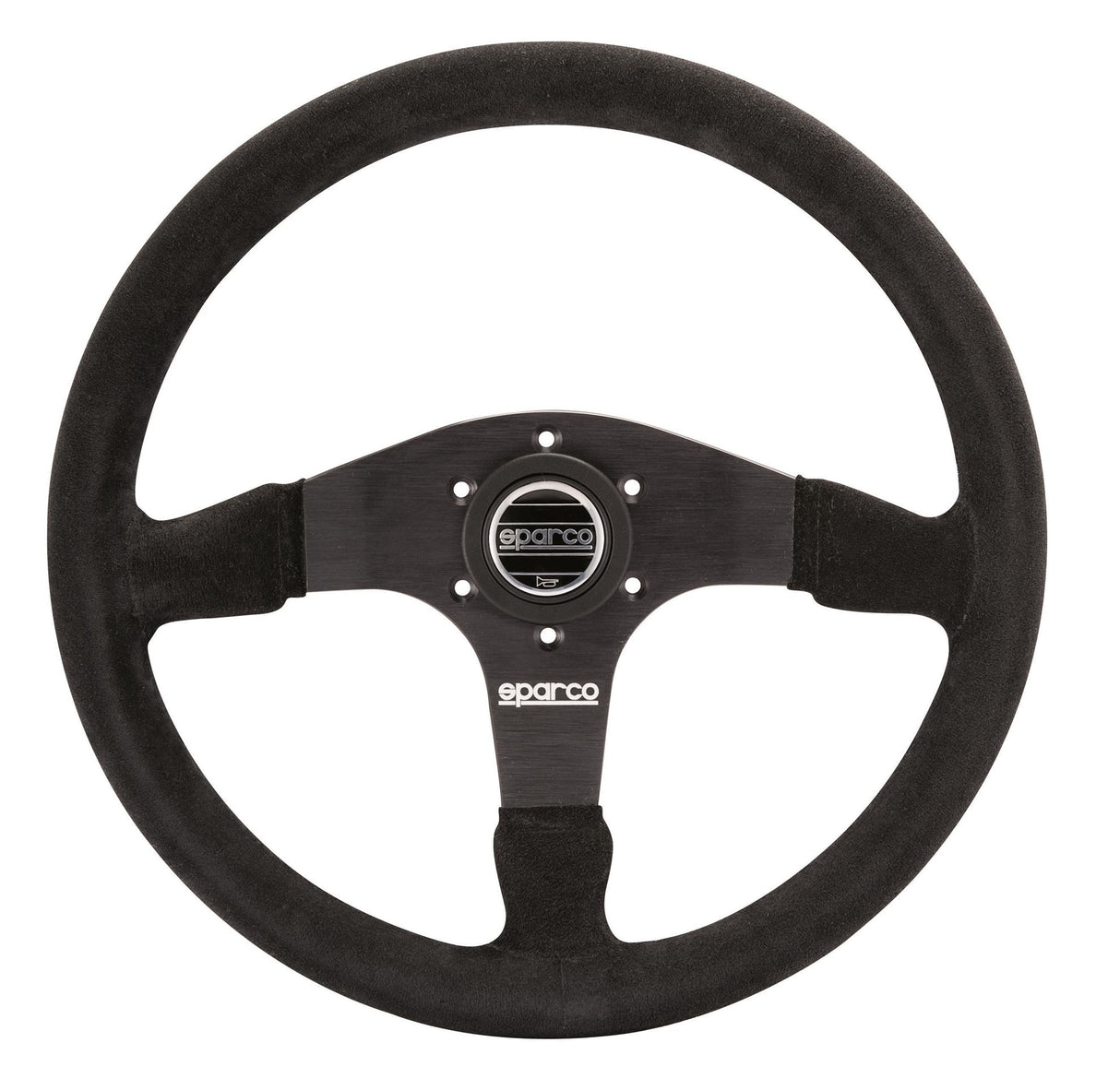 Sparco 350mm Steering Wheel R 375 Competition Black w/ Suede | 015R375PSN