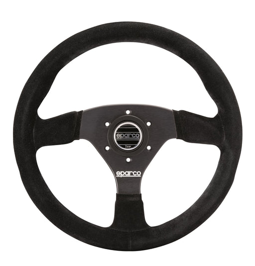 Sparco 330mm Steering Wheel R 383 Competition Black w/ Suede Universal