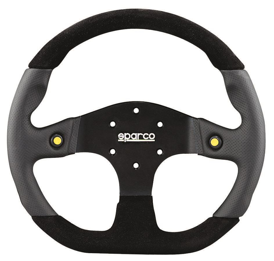 Sparco 330mm Steering Wheel L999 Street Wheel Black w/ Leather/Suede | 015TMG22TUV