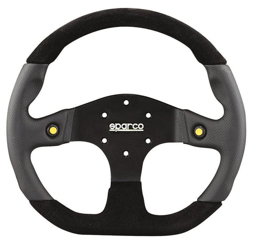 Sparco 330mm Steering Wheel L999 Street Wheel Black w/ Leather/Suede Universal