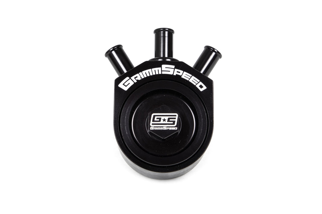 GrimmSpeed Air/Oil Separator Black Subaru 2008-2014 WRX