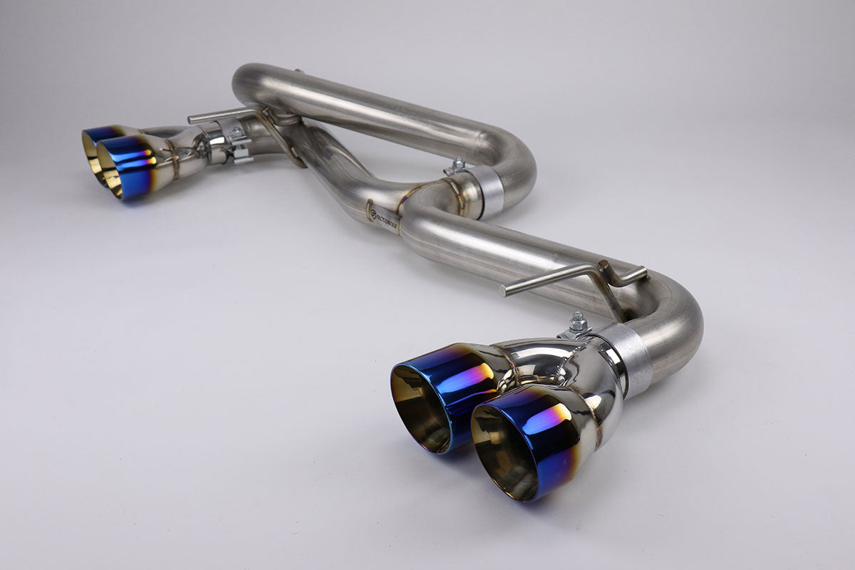 FactionFab Axle Back Exhaust w/ Burnt Tips (HATCH) Subaru 2011-2014 WRX / 2008-2014 STI