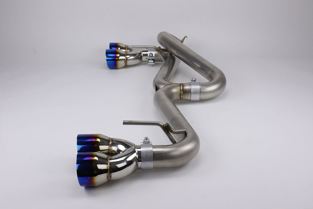 FactionFab Axle Back Exhaust w/ Burnt Tips (HATCH) Subaru 2011-2014 WRX / 2008-2014 STI