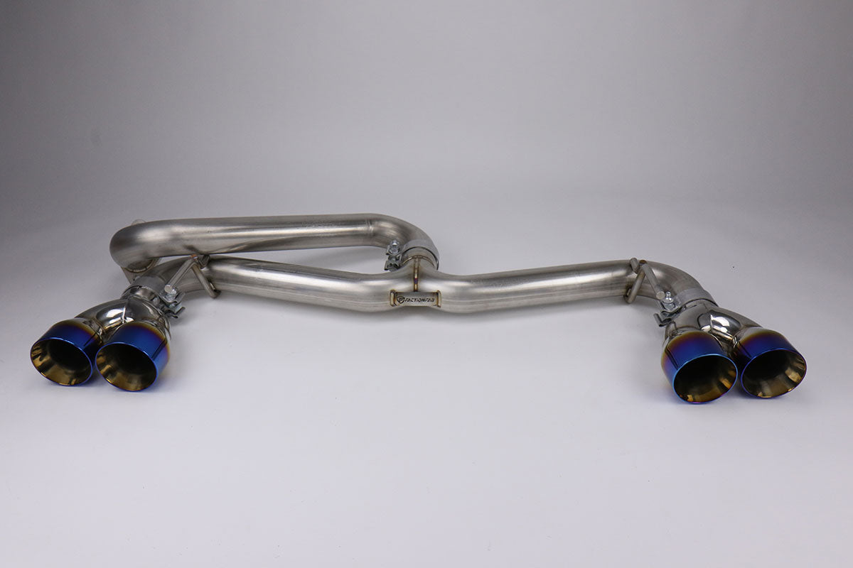 FactionFab Axle Back Exhaust w/ Burnt Tips (HATCH) Subaru 2011-2014 WRX / 2008-2014 STI