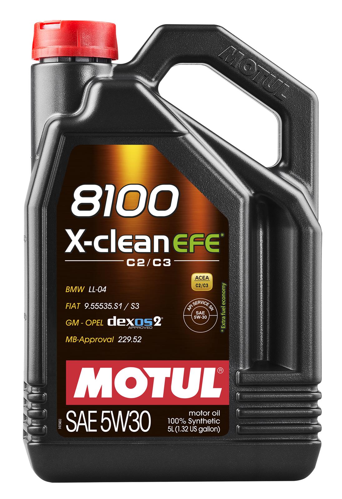 Motul 8100 X-Clean EFE 5W30 Engine Oil 5L | 109471