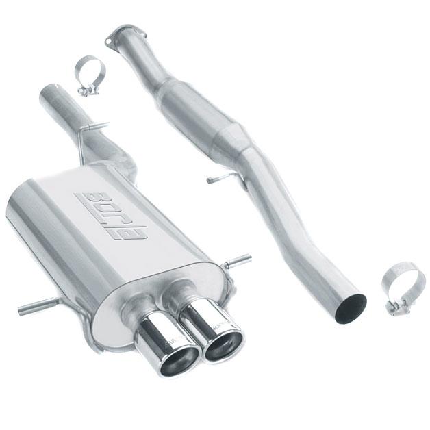 Borla Stainless Steel Hush Touring Twin-Tip Cat Back Exhaust Subaru 2002-2007 WRX / 2004-2007 STI