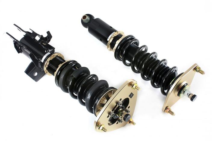 BC Racing BR Series Coilovers With Rear Camber Plates Subaru 2005-2007 STI