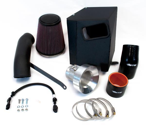 ETS Air Intake Kit For Stock Turbo Setup Wrinkle Black Subaru 2015-2021 WRX