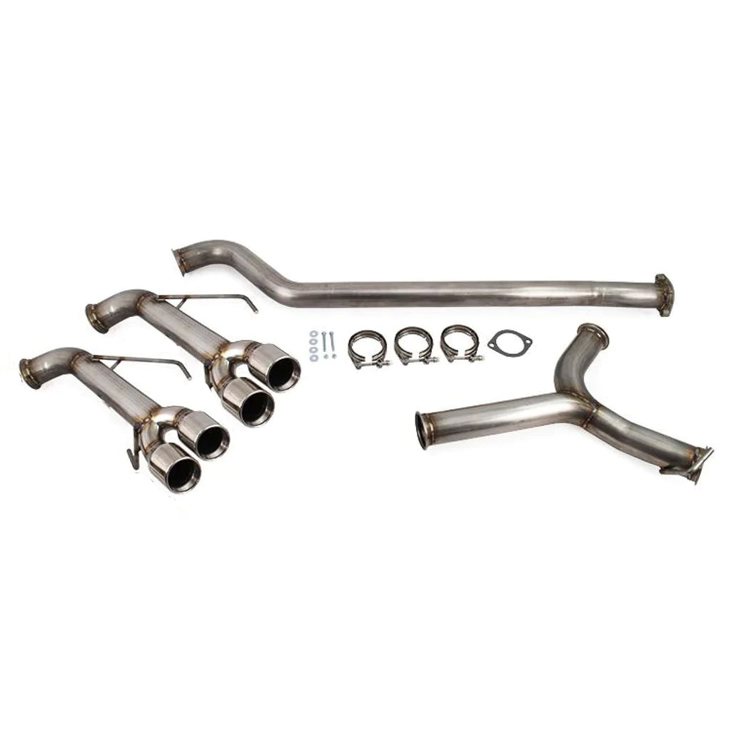 ETS Extreme Cat Back Exhaust Non-Resonated Polished Tips Subaru 2022 WRX