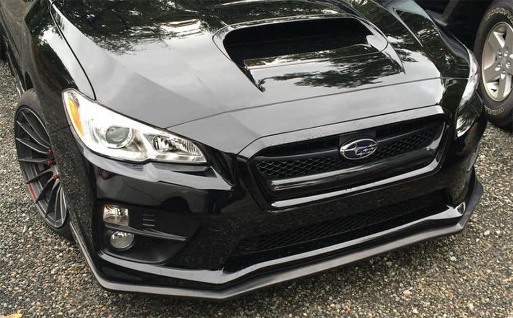 JNA Performance V Style Front Lip Polyurethane Subaru 2015-2017 WRX / 2015-2017 STI