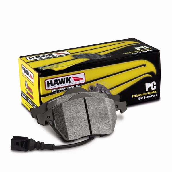 Hawk Ceramic D1004 Rear Brake Pads Subaru 2003-2005 WRX