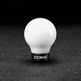 COBB 6-Speed Shift Knob White w/ Stealth Black Subaru 2015-2024 WRX / 2004-2021 STI | 213350-W-BK