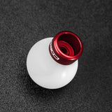 COBB 6-Speed Shift Knob White w/ Race Red Subaru 2015-2024 WRX / 2004-2021 STI | 213350-W-RD