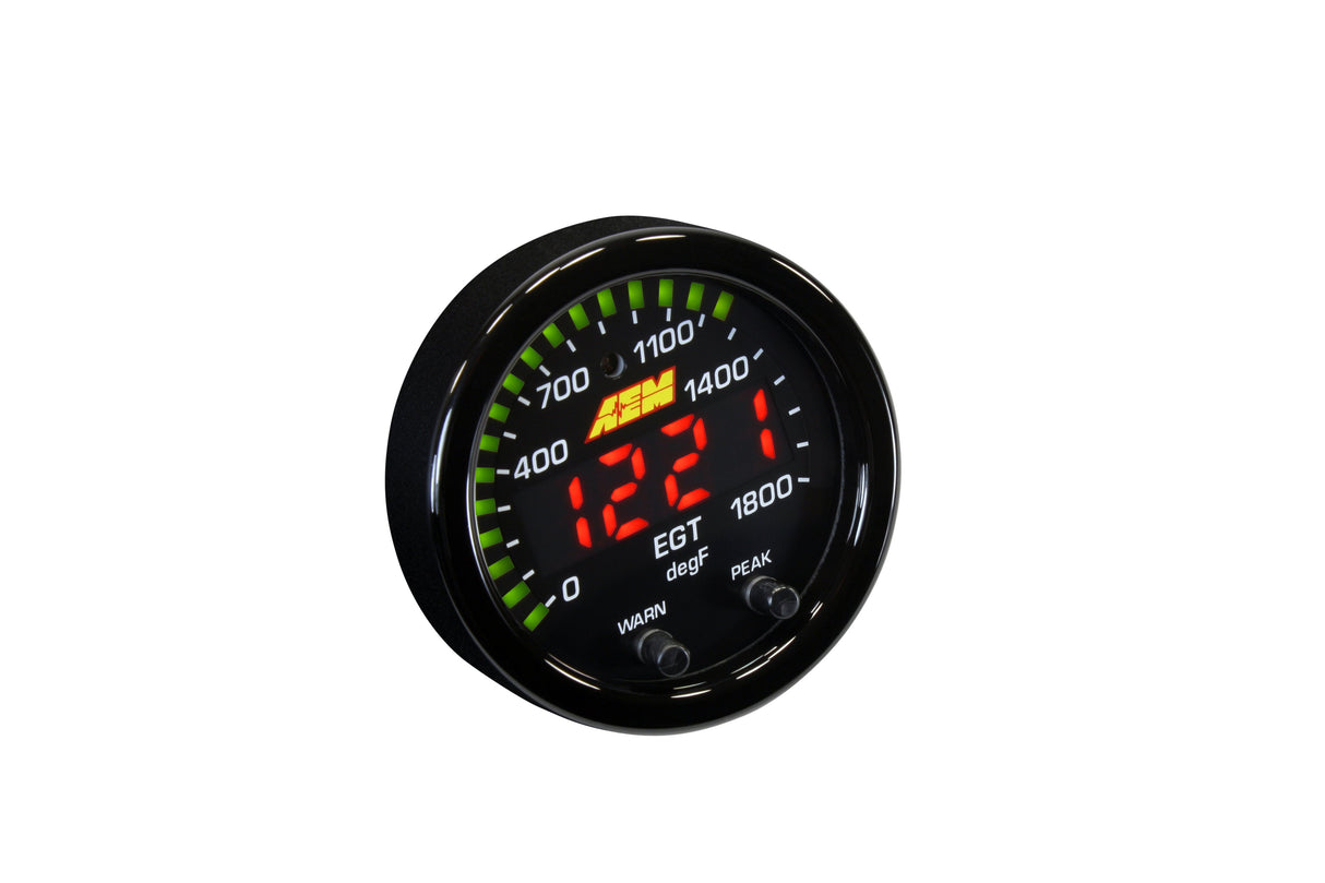 AEM X-Series EGT 0-1800F Gauge | 30-0305