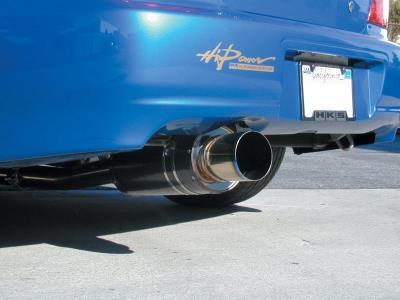 HKS Carbon Titanium Cat Back Exhaust Subaru 2002-2007 WRX / 2004-2007 STI