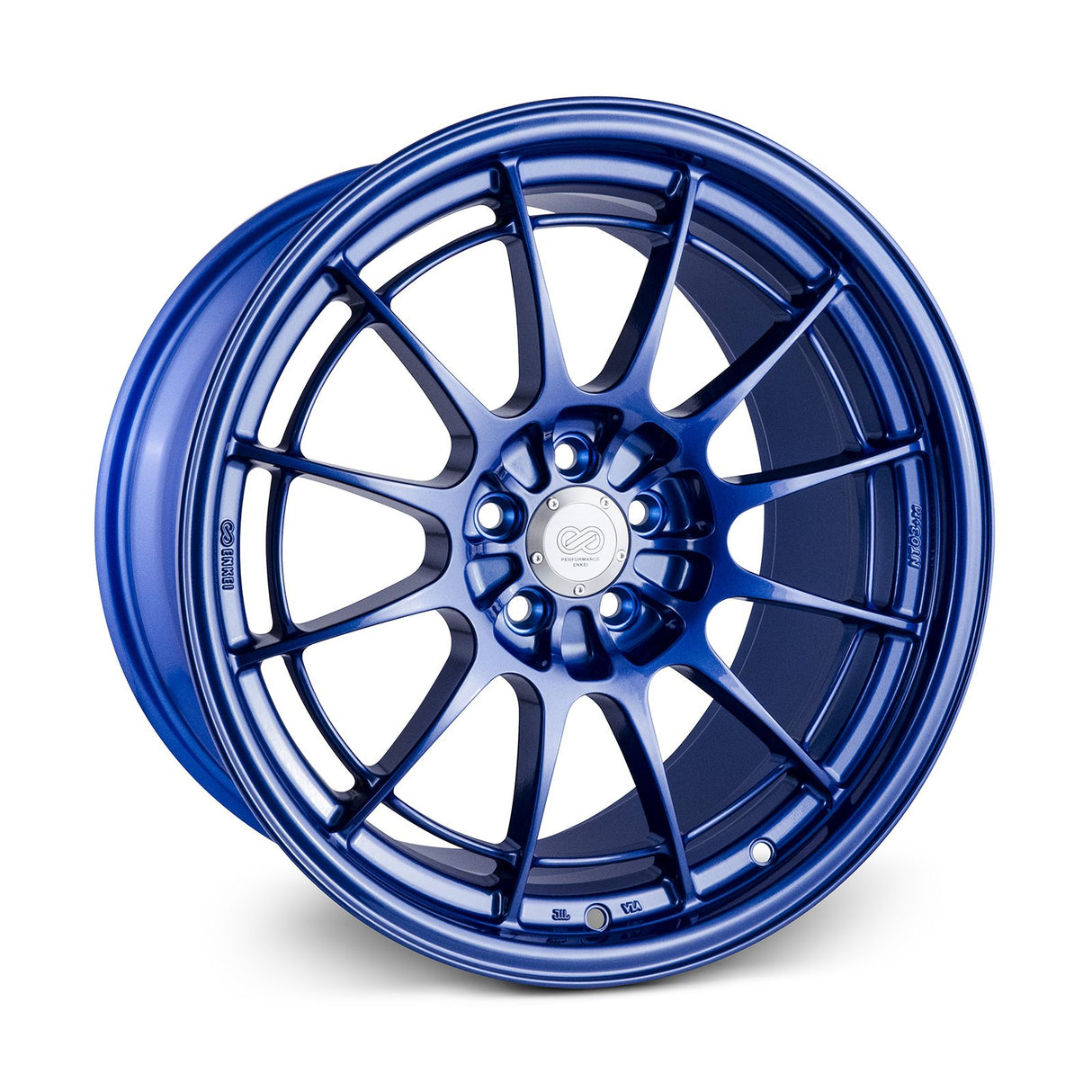 Enkei NT03+M 18x9.5 5x100 40mm Offset 72.6mm Bore Victory Blue Wheel | 3658958040BL