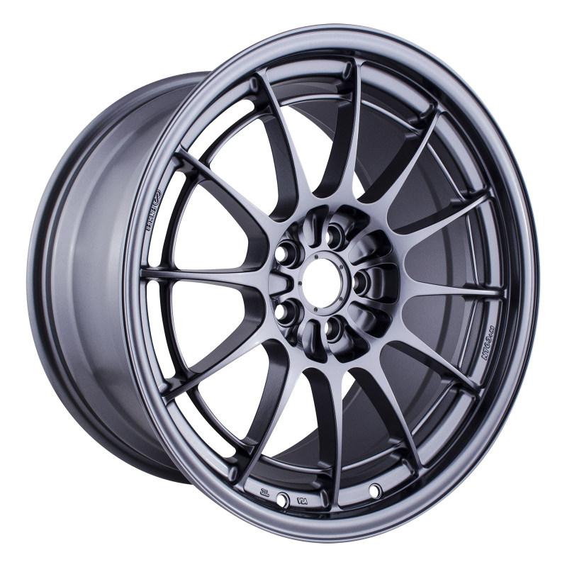 Enkei NT03+M 18x9.5 5x100 40mm Offset Gunmetal Wheel | 3658958040GM