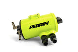 Perrin Performance Air Oil Separator TMIC Neon Yellow Subaru 2008-2014 WRX / 2008-2020 STI