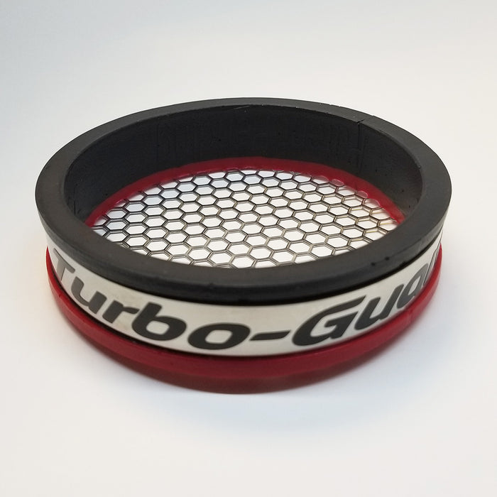 Turbo Guard ULTRA Stainless Steel Cover 4.00 Inch O.D Inlet Red Universal