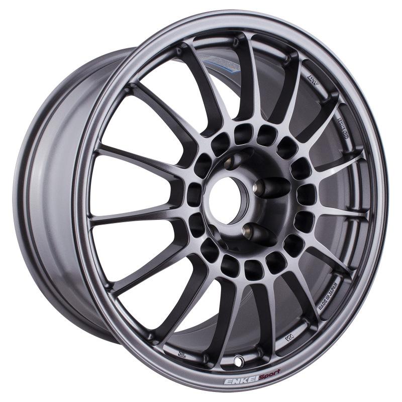 Enkei RCT5 18x9.5 5x114.3 38mm Offset 70mm Bore Dark Silver Wheel | 514-895-6538DS