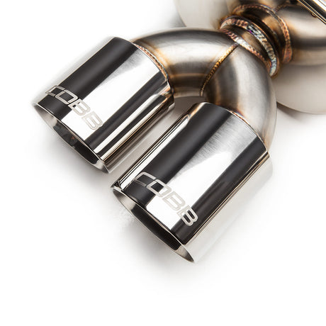 COBB Stainless Steel Cat Back Exhaust Quad 3.5in Tips Sedan (515122) | Subaru WRX 2011-2014 / STI 2011-2014