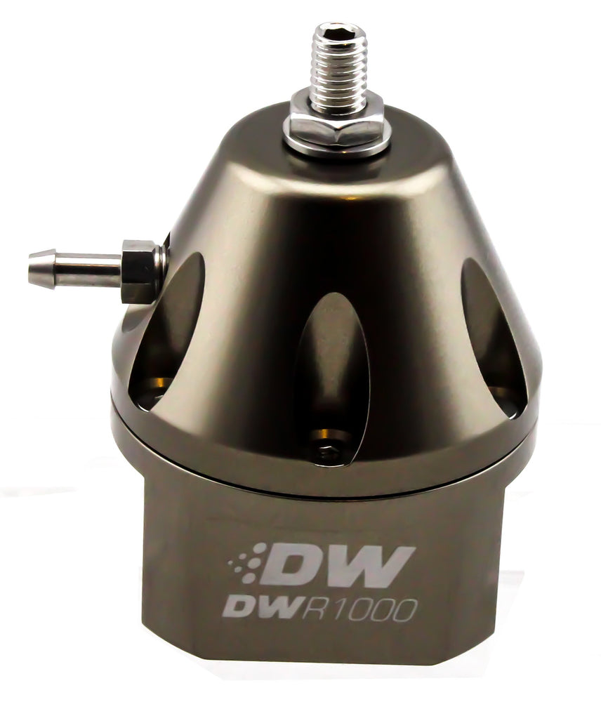 DeatschWerks DWR1000 Adjustable Fuel Pressure Regulator Titanium Universal