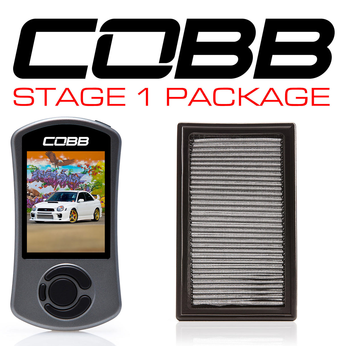 COBB Stage 1 Power Package Subaru 2002-2005 WRX | 612X01