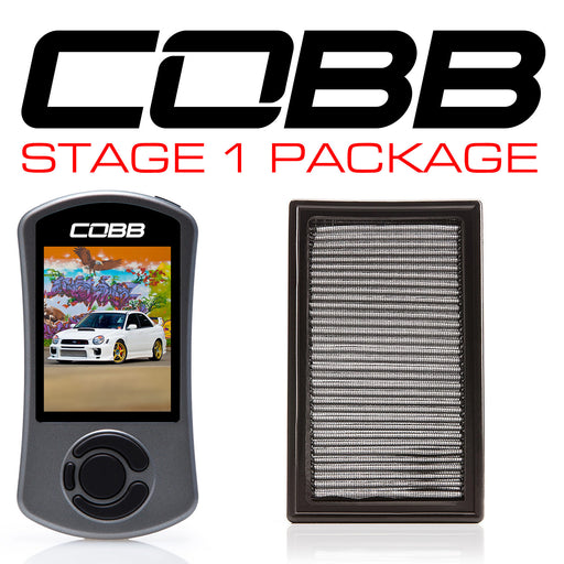 Cobb Tuning Stage 1 Power Package w/ V3 Accessport Subaru 2002-2005 WRX