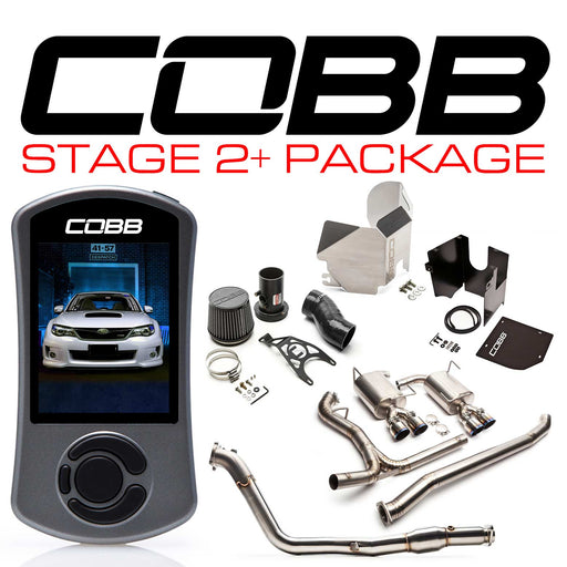 Cobb Tuning Stage 2+ Power Package Titanium Blue (SEDAN) Subaru 2011-2014 WRX