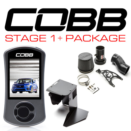 Cobb Tuning Stage 1+ Power Package w/ v3 Accessport Blue Subaru 2015-2018 STI