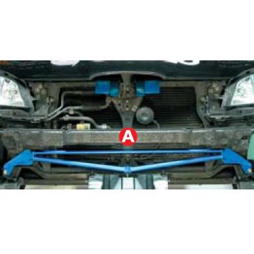 Cusco Front Member Power Brace Subaru 2002-2007 WRX / 2004-2007 STI
