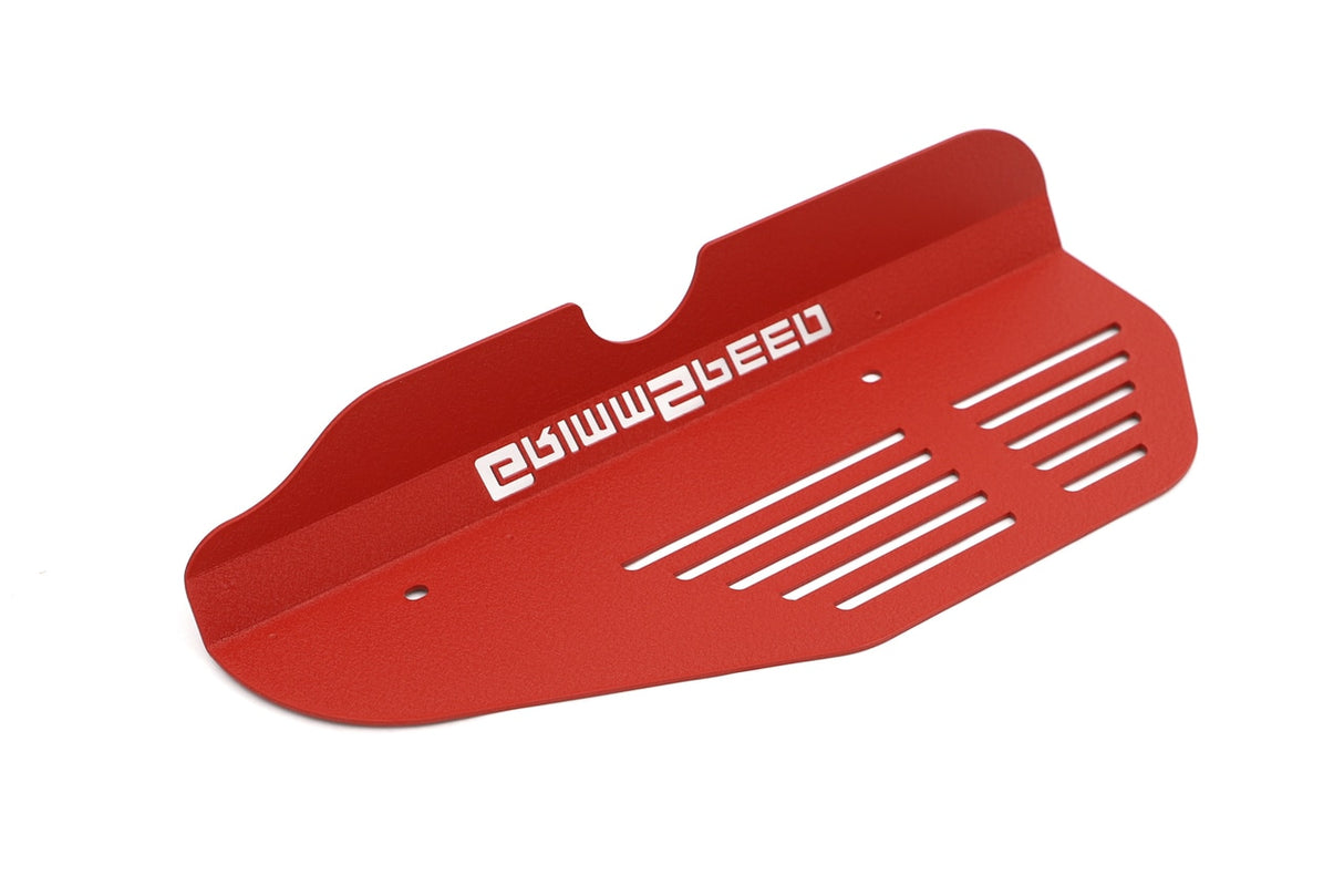 GrimmSpeed Alternator Cover Red Subaru 2002-2014 WRX / 2004-2019 STI