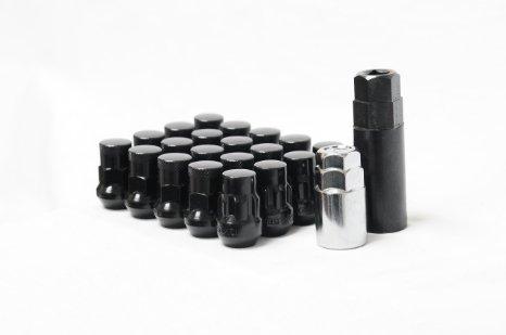 Wheel Mate Muteki SR35 Lug Nuts Closed Ended Black 35mm M12 x 1.25 | 32925BP