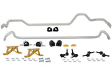 Whiteline Front And Rear Sway Bar 24mm Kit w/ Endlinks Subaru 2004-2006 STI