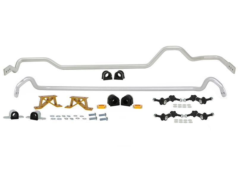 Whiteline Front And Rear Sway Bar 24mm Kit w/ Endlinks Subaru 2007 STI